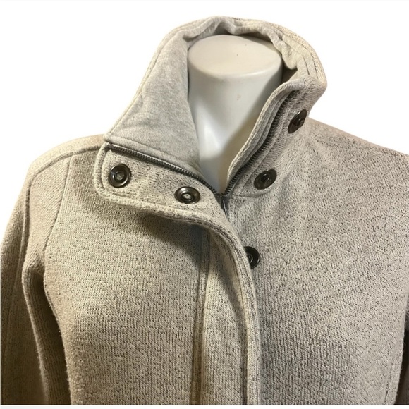 KUHL sweater cream color hint of gray size M Y2K - Picture 4 of 8